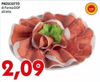 MEGA Prosciutto di Parma DOP all'etto offerta