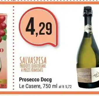 Supermercati Gulliver Prosecco offerta