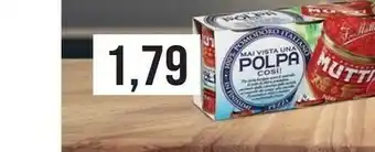 Supermercati Gulliver Mutti Pomodori Pelati offerta