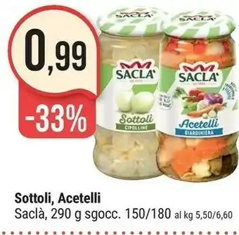 Supermercati Gulliver Saclà Conserve offerta
