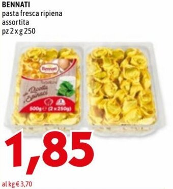 Bennati pasta fresca ripiena assortita pz 2 x g 250