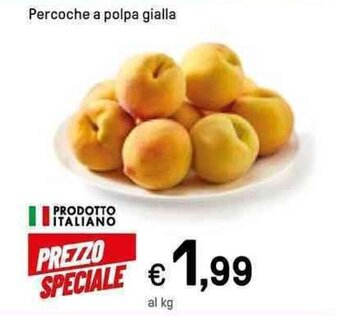 Percoche a polpa gialla