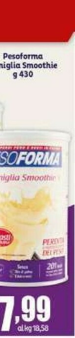 Elite Pesoforma Snack offerta