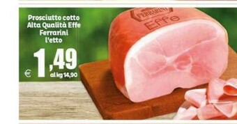 Elite Ferrarini Prosciutto cotto offerta