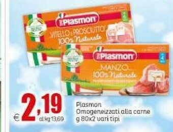Elite Plasmon Omogeneizzati offerta
