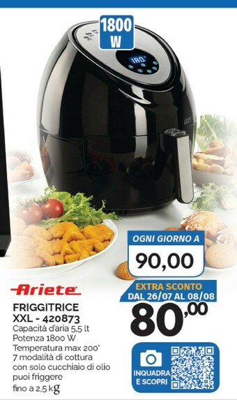 Orizzonte Ariete Friggitrice offerta