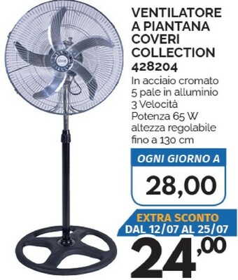 Orizzonte Ventilatore offerta