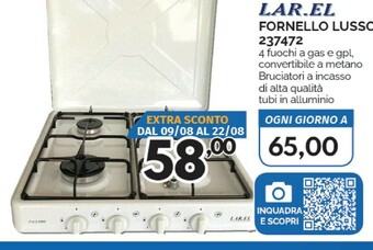 Orizzonte Piano cottura offerta