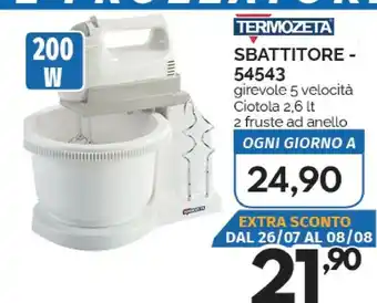 Orizzonte Termozeta Sbattitore Elettrico offerta