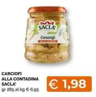 Mercatò Local Sacla Carciofi Alla Contadina gr 285 offerta