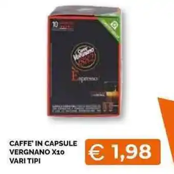 Mercatò Local Caffe'in Capsule Verganano x 10 vari tipi offerta