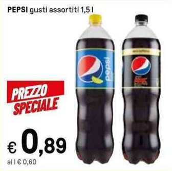 Iper La Grande Pepsi gusti assortiti 1,5 l offerta