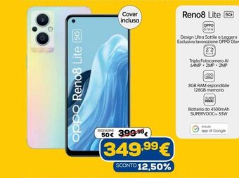 Euronics Reno8 lite offerta
