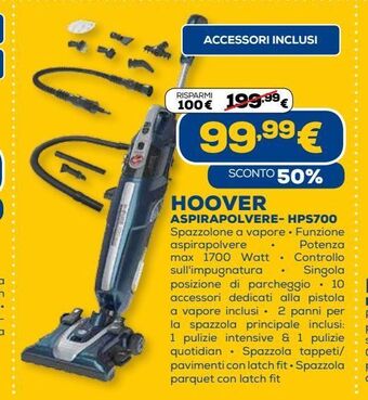 Hoover aspirapolvere- hps700