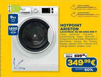 Euronics Hotpoint ariston lavatrice- eu nr 429g ww it offerta