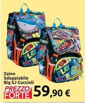 Zaino sdoppiabile big sj cuccioli