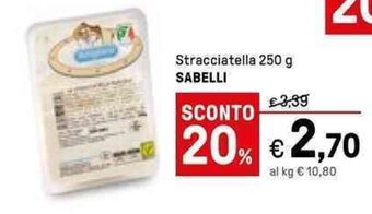 Sabelli Stracciatella 250 g