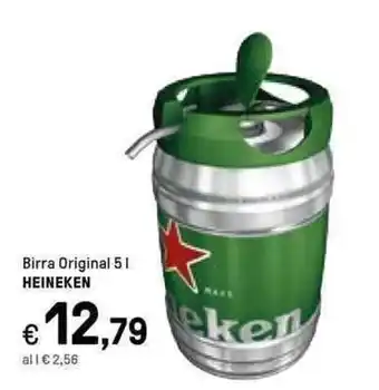 Iper La Grande Heineken Birra Original 5 l offerta