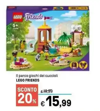 Iper La Grande Lego Friends il parco giochi del cuccioli offerta