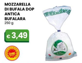 Mozzarella Di Bufala DOP Antica Bufalara 250 g