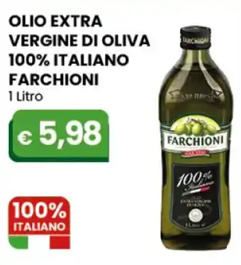 Farchioni Olio Extra Vergine Di Oliva 100% Italiano 1 Litro