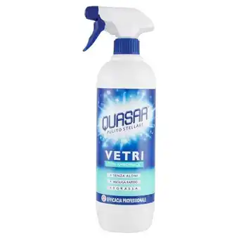 Quasar vetri spray multisuperficie con ammoniaca 650 ml