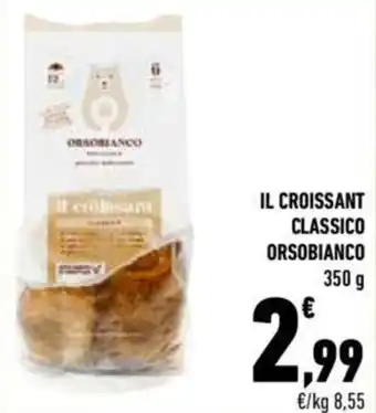 Conad City Orsobianco Il Croissant Classico 350 g offerta