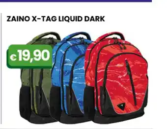 Gala Supermercati Zaino X-Tag Liquid Dark offerta