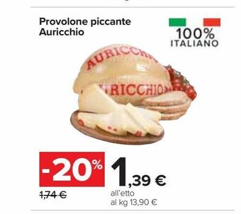 Provolone piccante auricchio