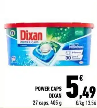 Conad City Dixan Power Caps 27 caps, 405 g offerta