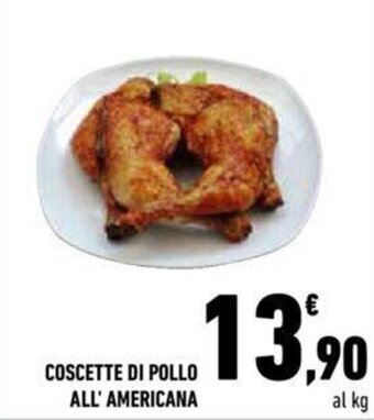 Conad City Coscette di Pollo All'Americana offerta