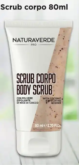 Acqua & Sapone Naturaverde Scrub corpo 80ml offerta
