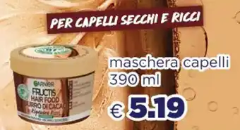 Acqua & Sapone Garnier Fructis Hair Food maschera capelli 390 ml offerta