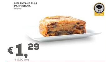 Pan Melanzane Alla Parmigiana offerta