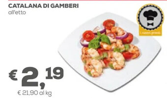 Pan Catalana di Gamberi offerta