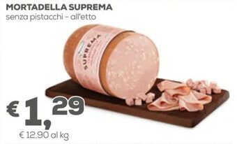 Mortadella Suprema senza pistacchi
