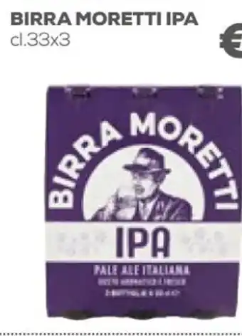 Pan Moretti IPA Birra cl.33x3 offerta