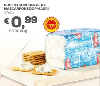 Pan Mauri Duetto Gorgonzola e Mascarpone DOP offerta