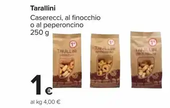 Carrefour Iper Taralli 250g offerta