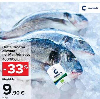 Carrefour Iper Orata croazia allevata nel mar adriatico offerta
