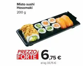 Carrefour Iper Misto sushi hosomaki 200g offerta