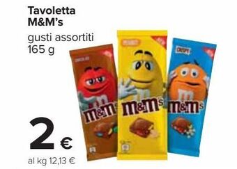Carrefour Iper Tavoletta m&m's offerta