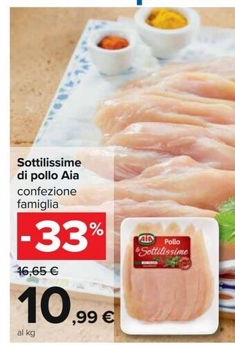 Sottilissime di pollo aia