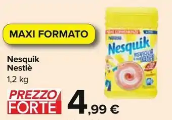 Carrefour Iper Nesquik nestlè 1.2 kg offerta