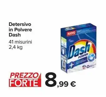 Carrefour Iper Detersivo in polvere dash 41 misurini offerta