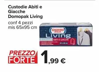 Custodie abiti e giacche domopak living