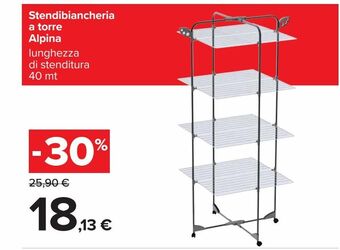 Carrefour Iper Stendibiancheria a torre alpina offerta