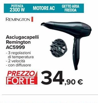Carrefour Iper Asciugacapelli remington ac5999 offerta