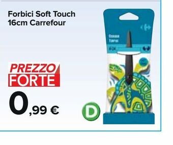 Carrefour Iper Forbici soft touch 16cm carrefour offerta