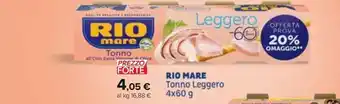 Carrefour Iper Tonno rio mare leggero offerta
